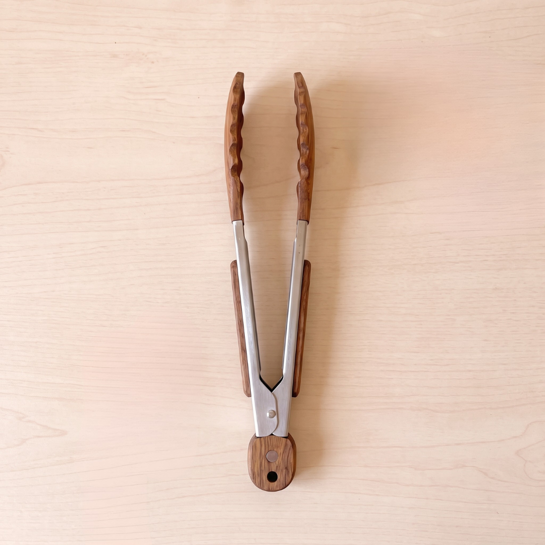 Acacia Wood Tongs