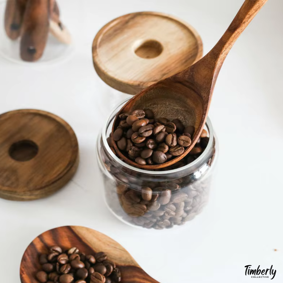 Wooden Teak Utensils Set - 50% OFF SALE