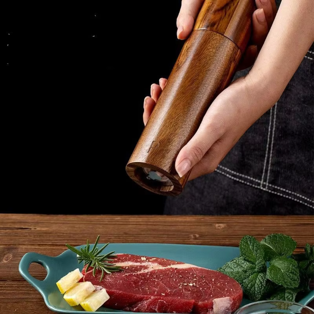 Salt & Pepper Grinder + Base Included