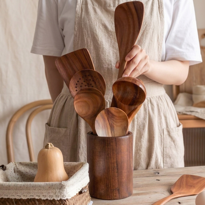 Utensil Holder & Spoons Rest