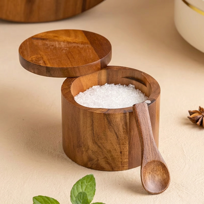 Salt & Pepper Cellar + Spoon Included