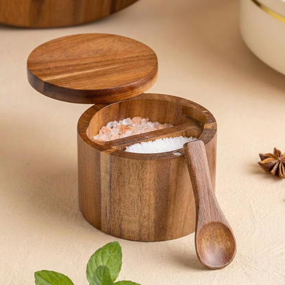 Salt & Pepper Cellar + Spoon Included
