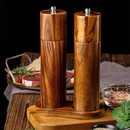Salt & Pepper Grinder + Base Included