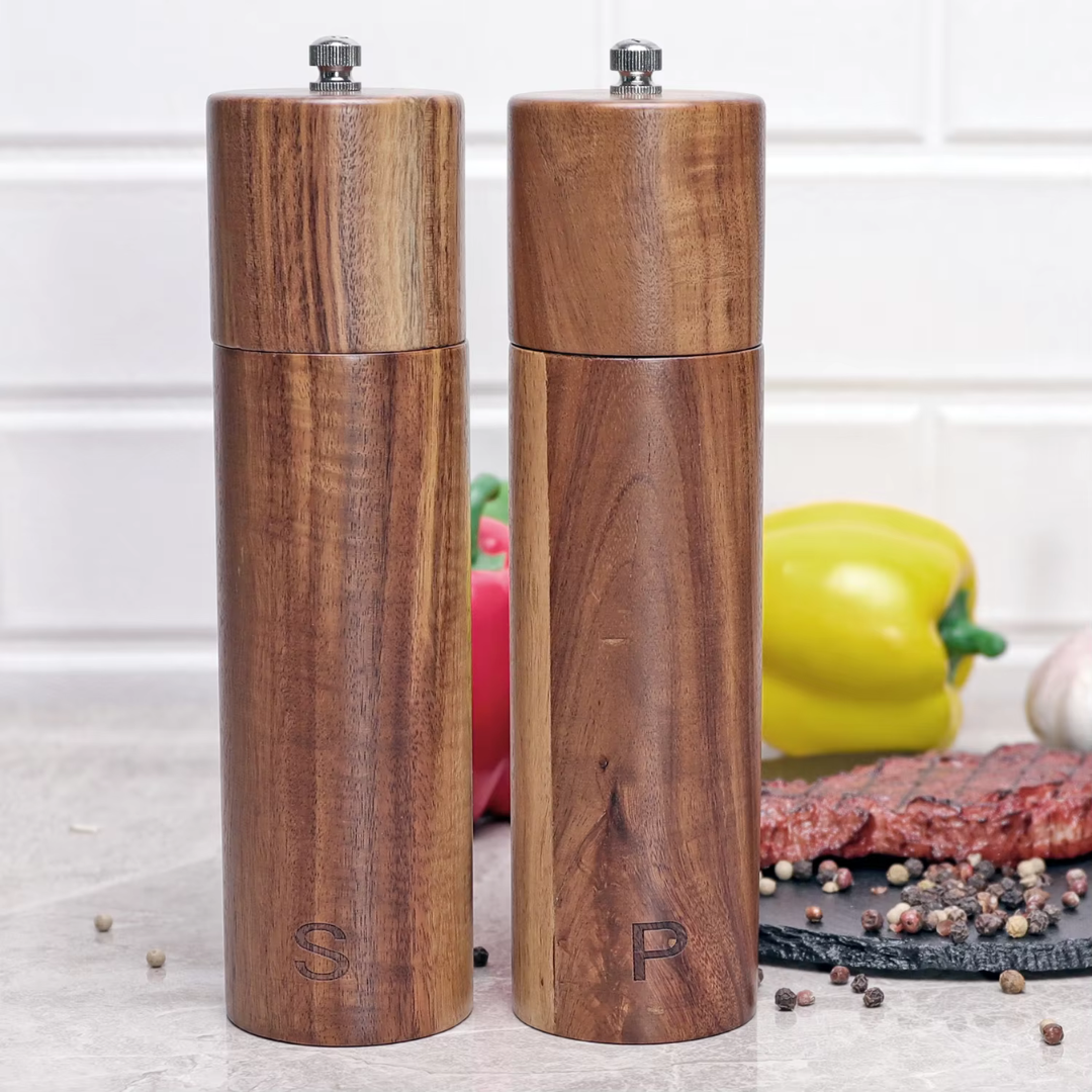 Salt & Pepper Grinder + Base Included