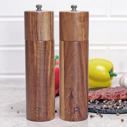 Salt & Pepper Grinder + Base Included